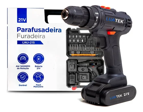 Parafusadeira Furadeira 21v