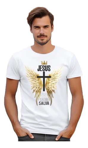 Camisa Cruz Com Asa