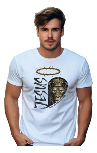 Camisa Jesus Leão Da Tribo De Judá - 31