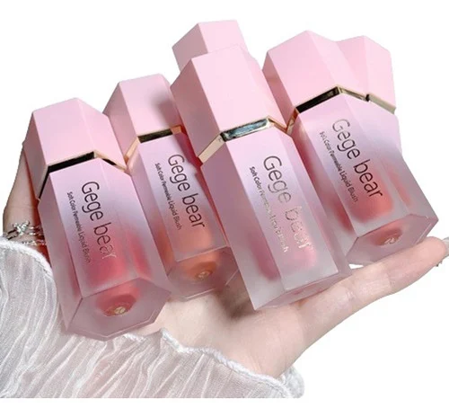 Gecomomo Creme Blush Líquido 5 Cores Veludo