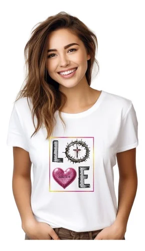 Camisa Jesus Love
