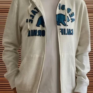 Casaco Aeropostale Moletom Com Capuz Mesclado