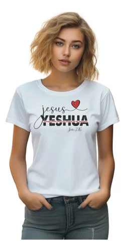 Camisa Yeshua Deus Amou Mundo
