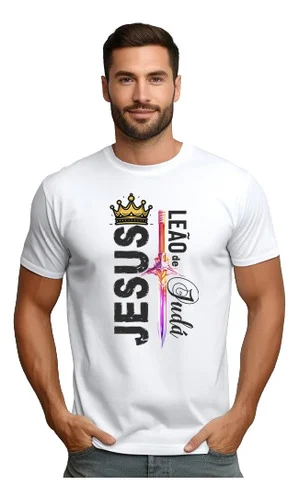 Camisa Jesus Com Espada