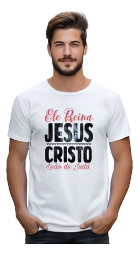 Camisa Jesus Cristo Leão De Judá